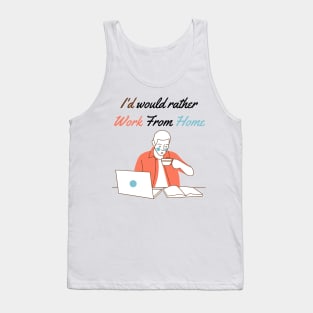 Work from Home, During COVID-19 Tank Top